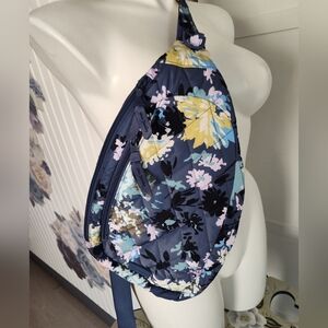 Vera Bradley Ultralight Essential Sling Backpack Chrysanthemum Crush NWOT